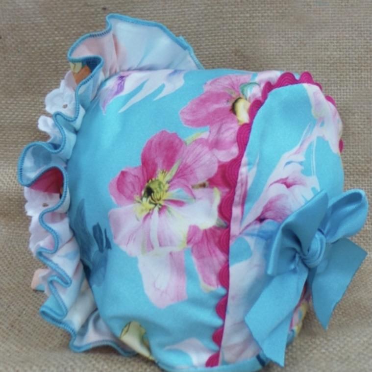 NINI - Floral Dress & Bonnet - Multi