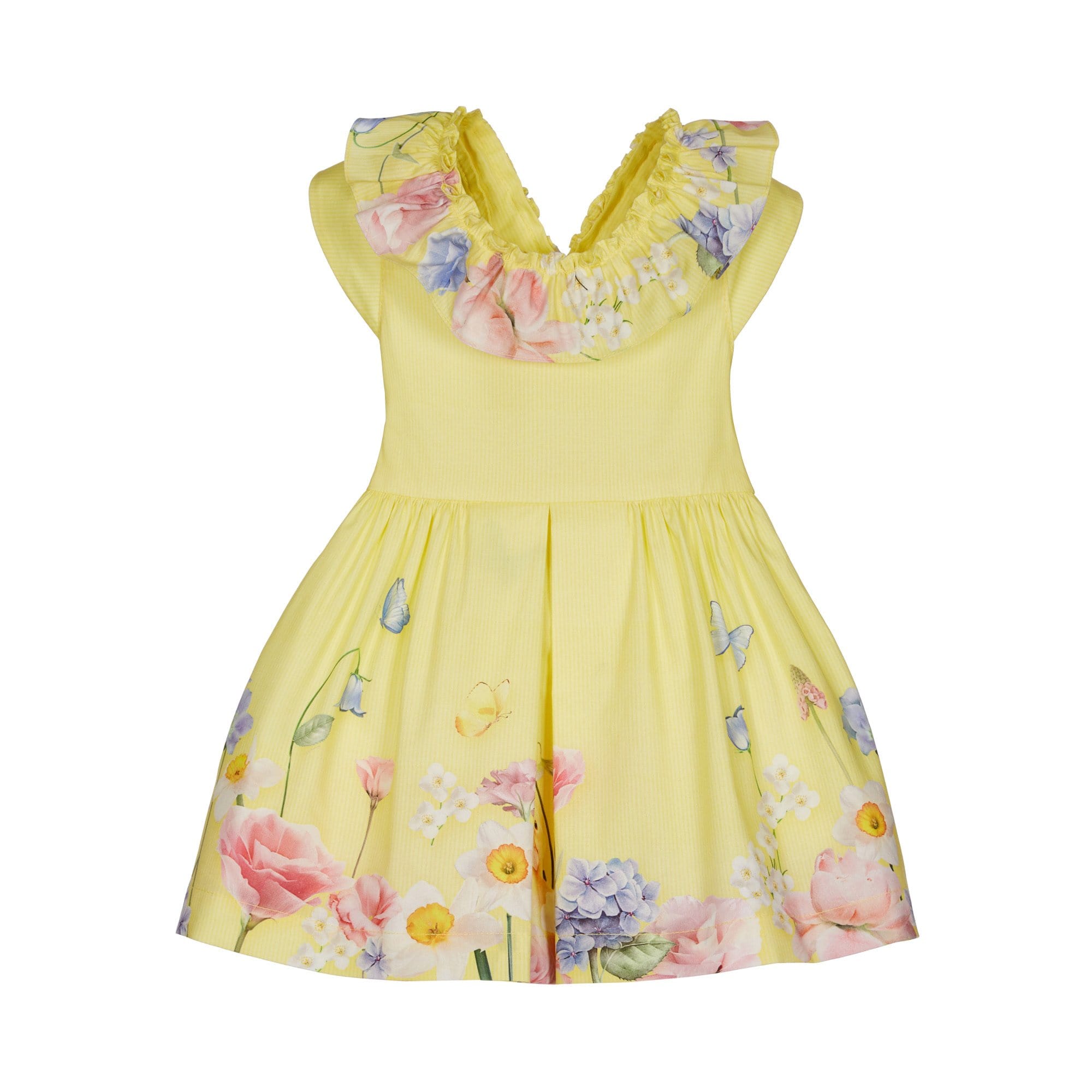 LAPIN HOUSE - Cross Back Dress - Lemon
