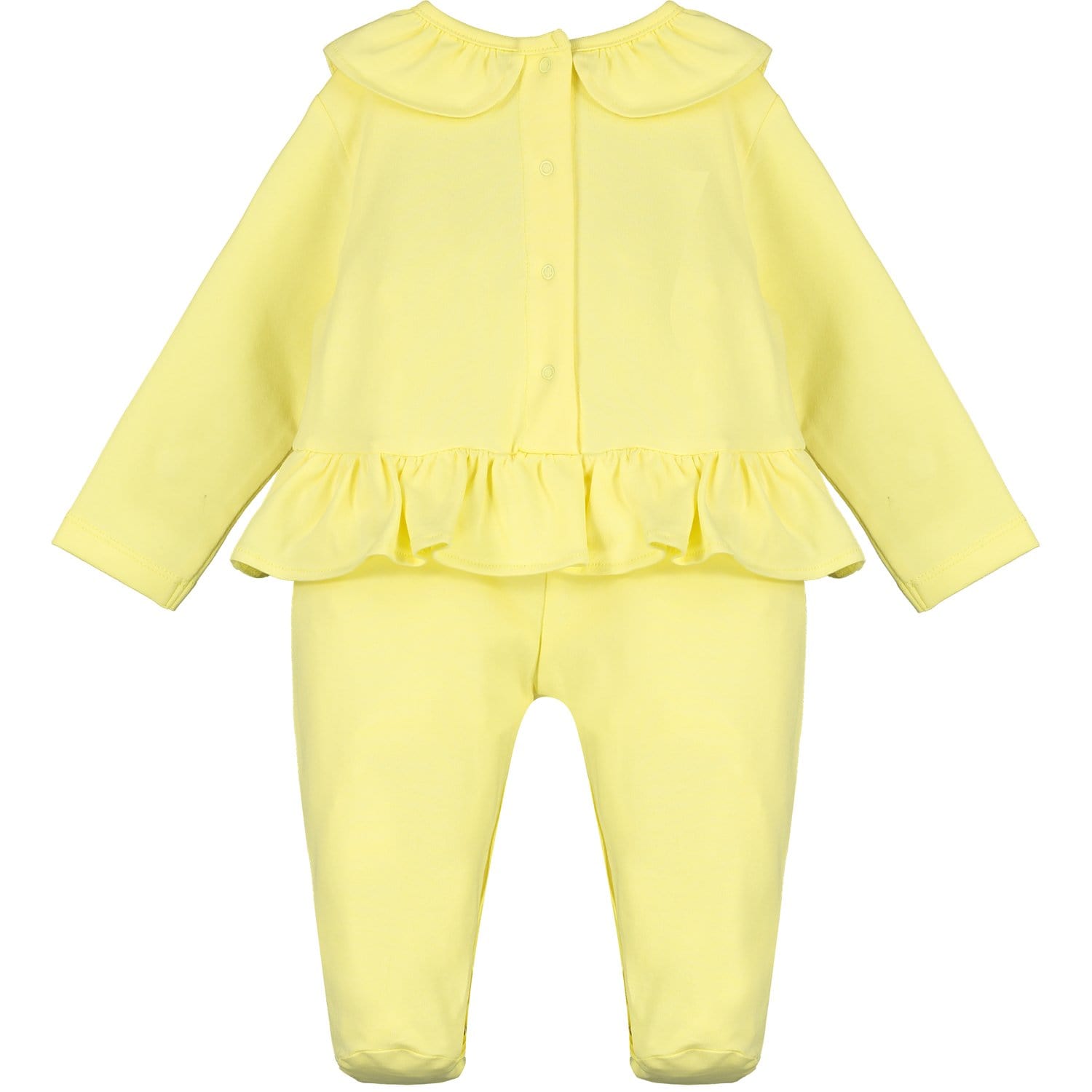 LITTLE A - Catherine Buttercup Romper - Lemon