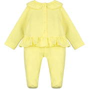 LITTLE A - Catherine Buttercup Romper - Lemon