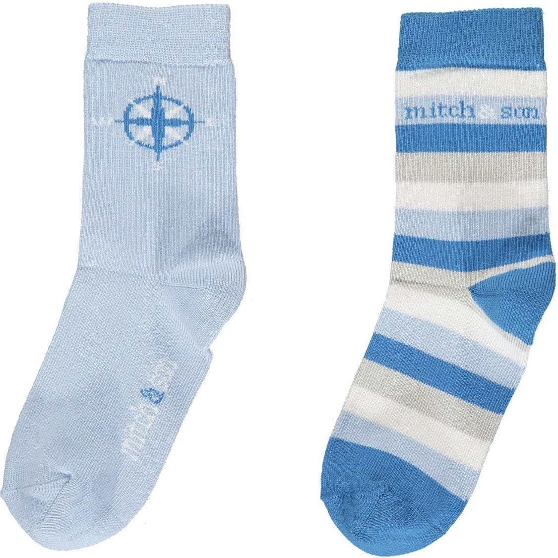 PRE ORDER MITCH & SON PALE BLUE EXPLORE SOCKS MS1417 COLE