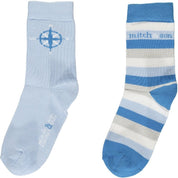 PRE ORDER MITCH & SON PALE BLUE EXPLORE SOCKS MS1417 COLE