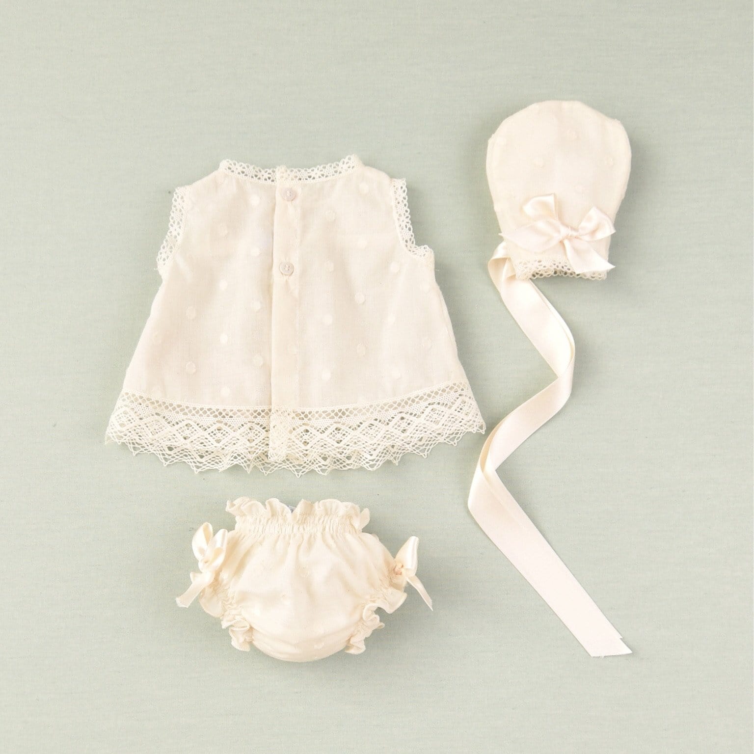 COCOTE - Three Piece Dress Set - Cream