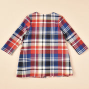 COCOTE - Check Dress - Blue