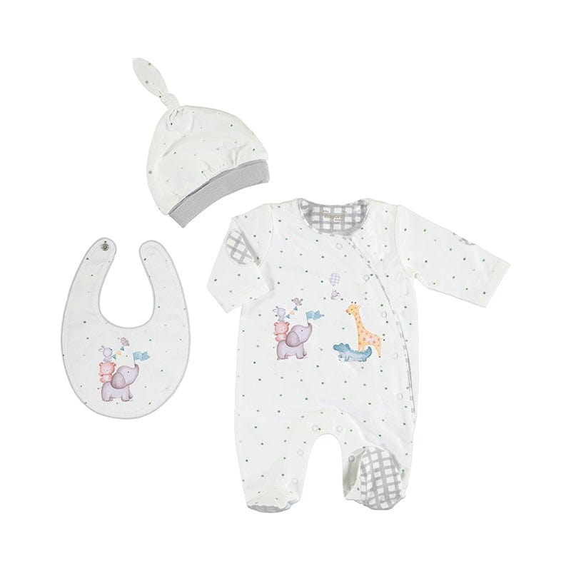 MAYORAL - Animal Baby Gift Set - Grey