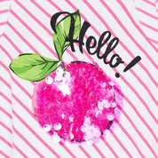 MAYORAL - Hello Stripe Dress - Pink