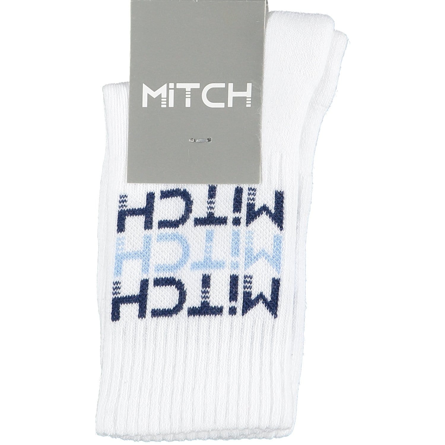 MITCH - Maine Signature Sports Sock - White