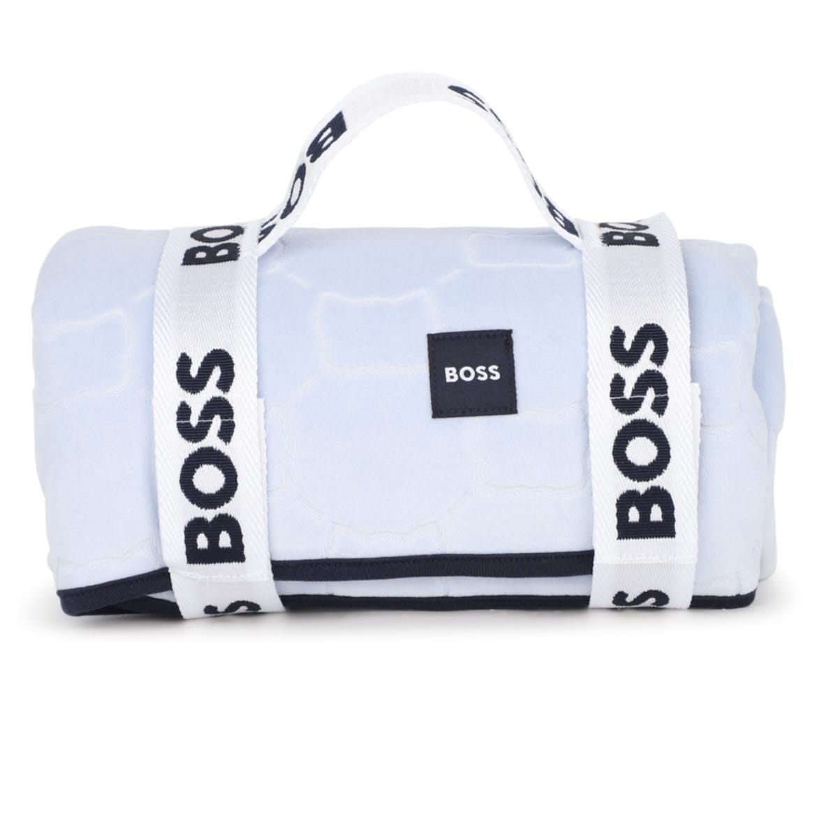 BOSS- Velour Blanket - Blue