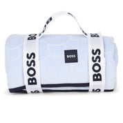BOSS- Velour Blanket - Blue