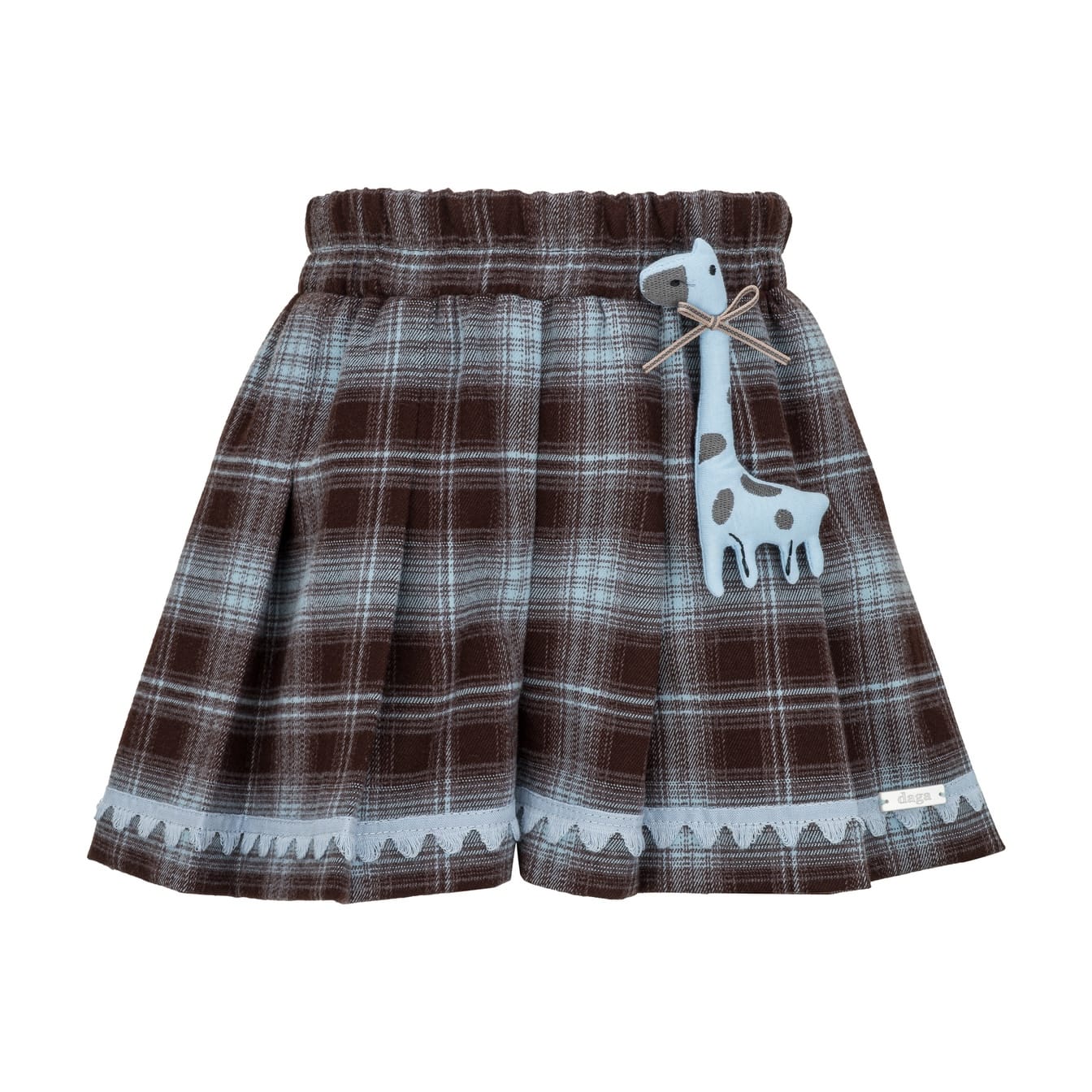 Daga - Giraffe Charm Short Set - Brown