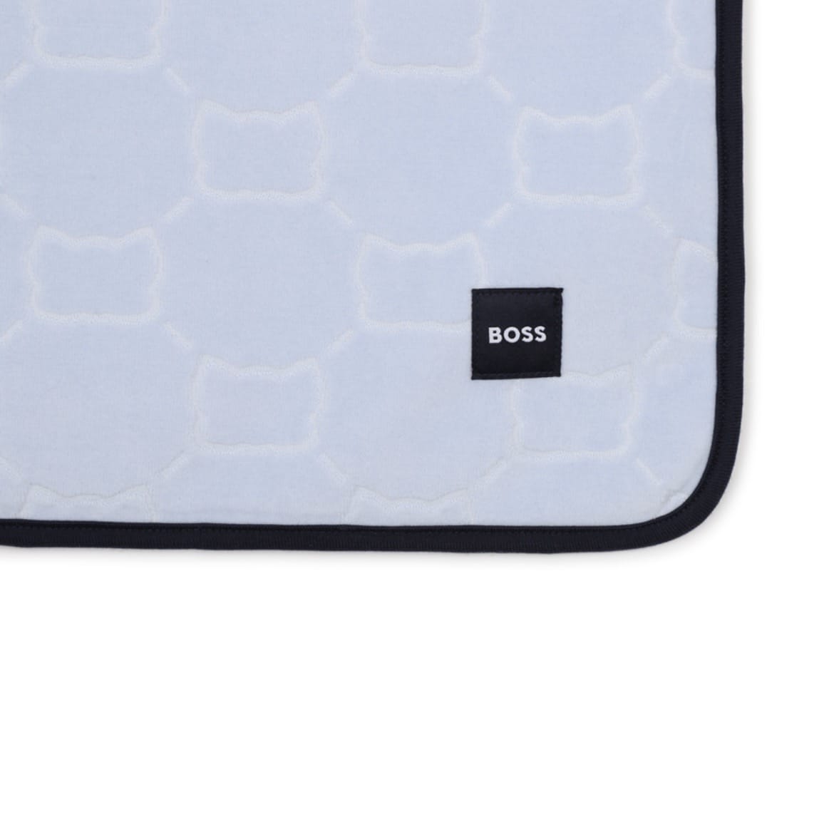 BOSS- Velour Blanket - Blue