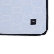 BOSS- Velour Blanket - Blue