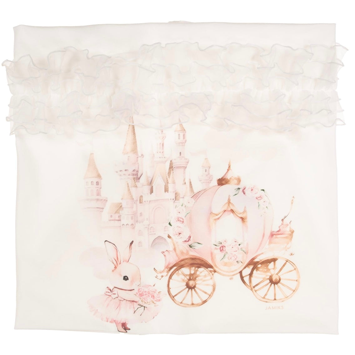 JAMIKS - Teona Fairytale Swaddle Blanket- Pink