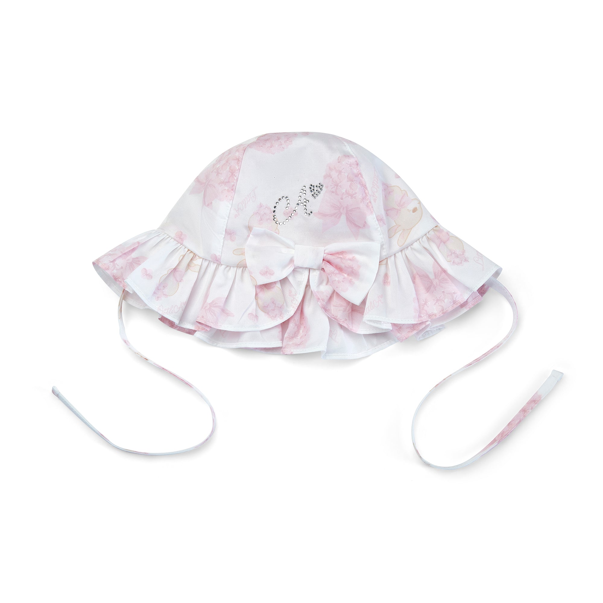 LITTLE A - Aurora Sun Hat - Bright White