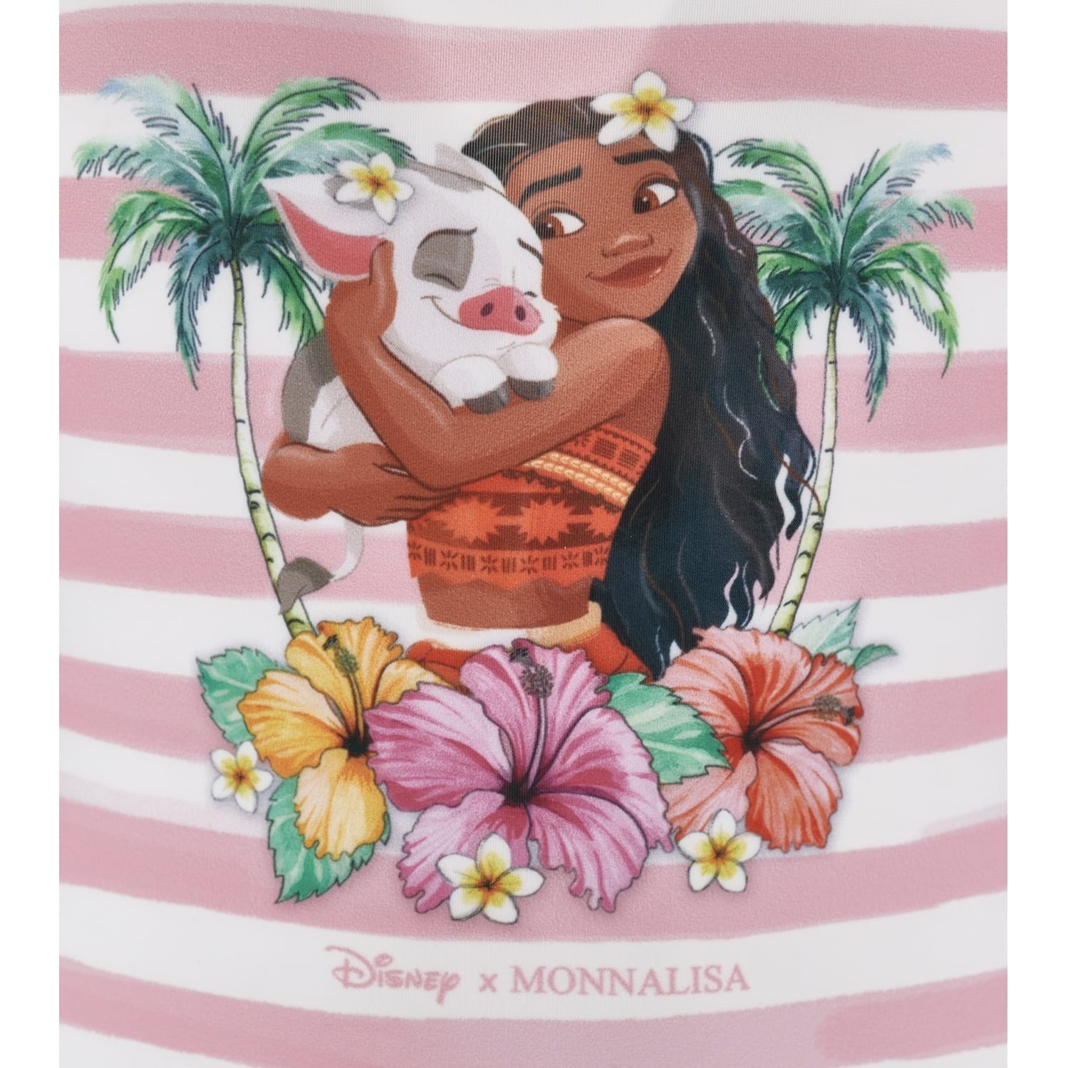 MONNALISA - Moana Swimsuit Set - Pink