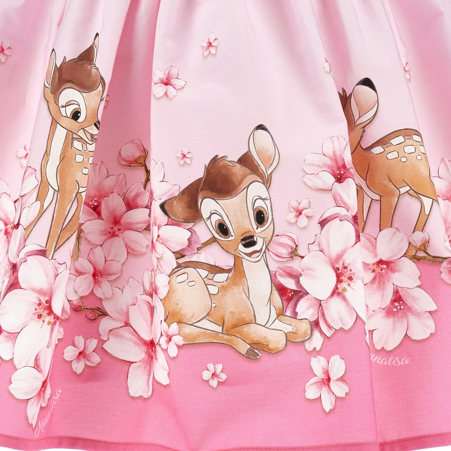 MONNALISA - Bambi Cut Out Dress - Pink