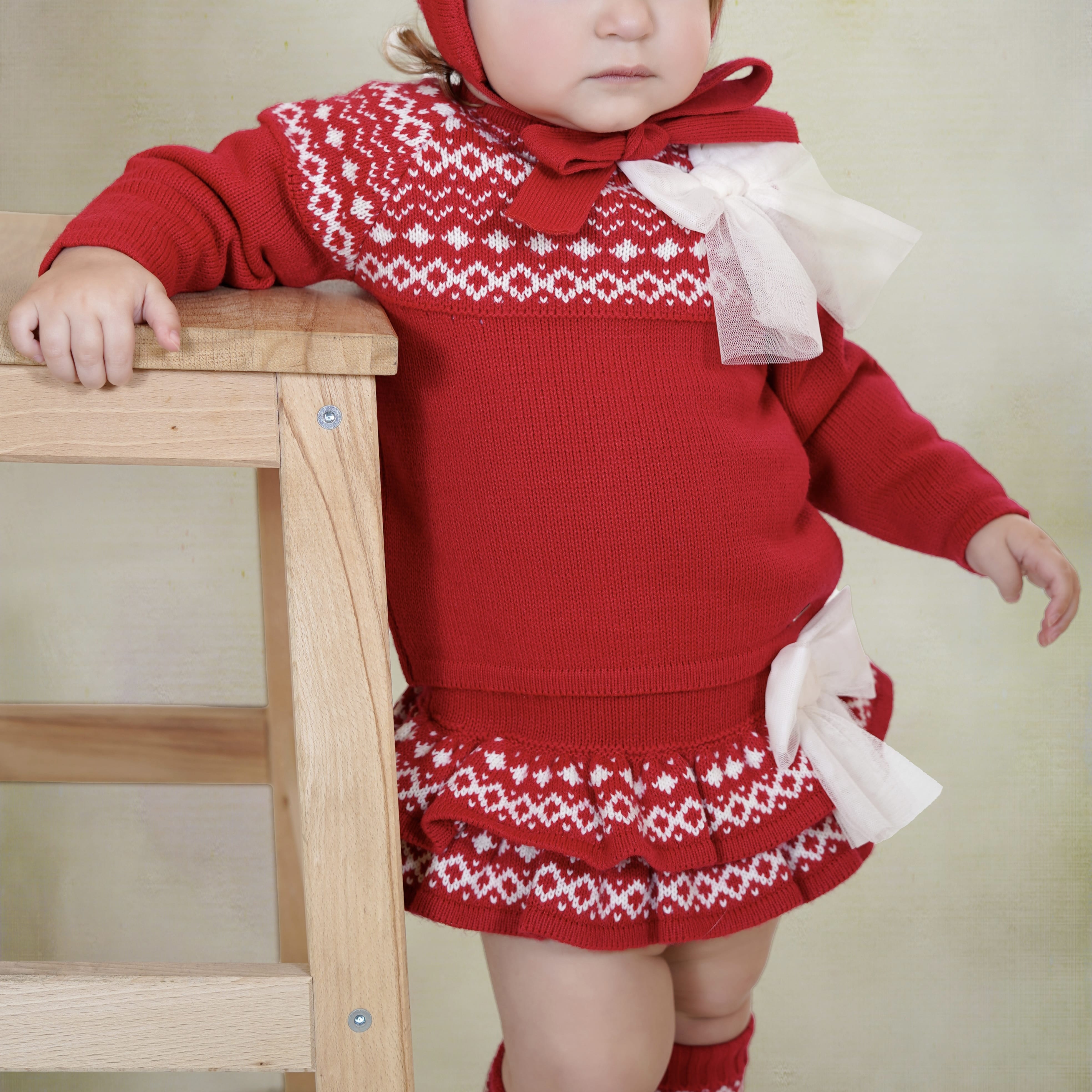 Rahigo - Two Piece Set  - Red