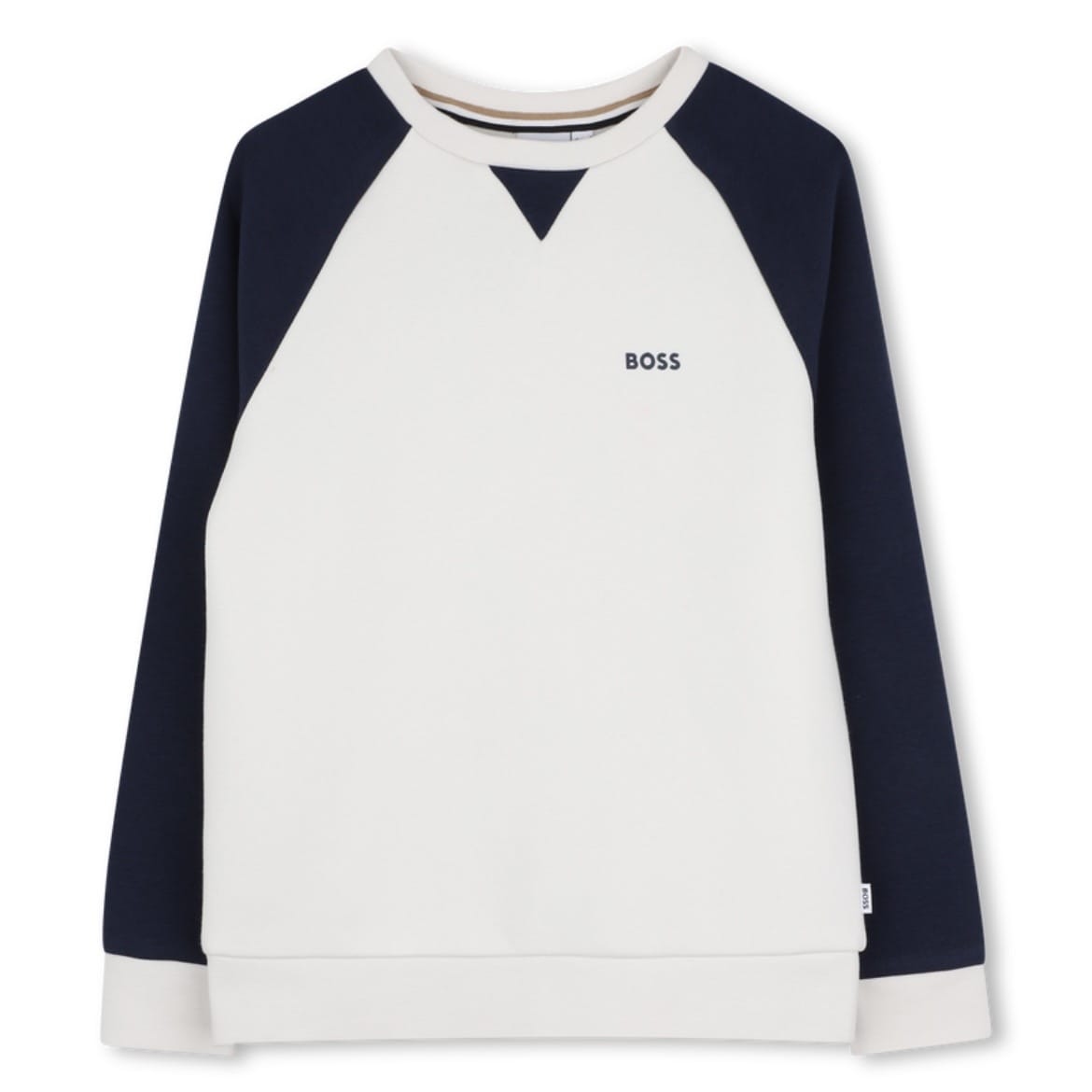 BOSS - Raglan Sweatshirt  -  Ivory