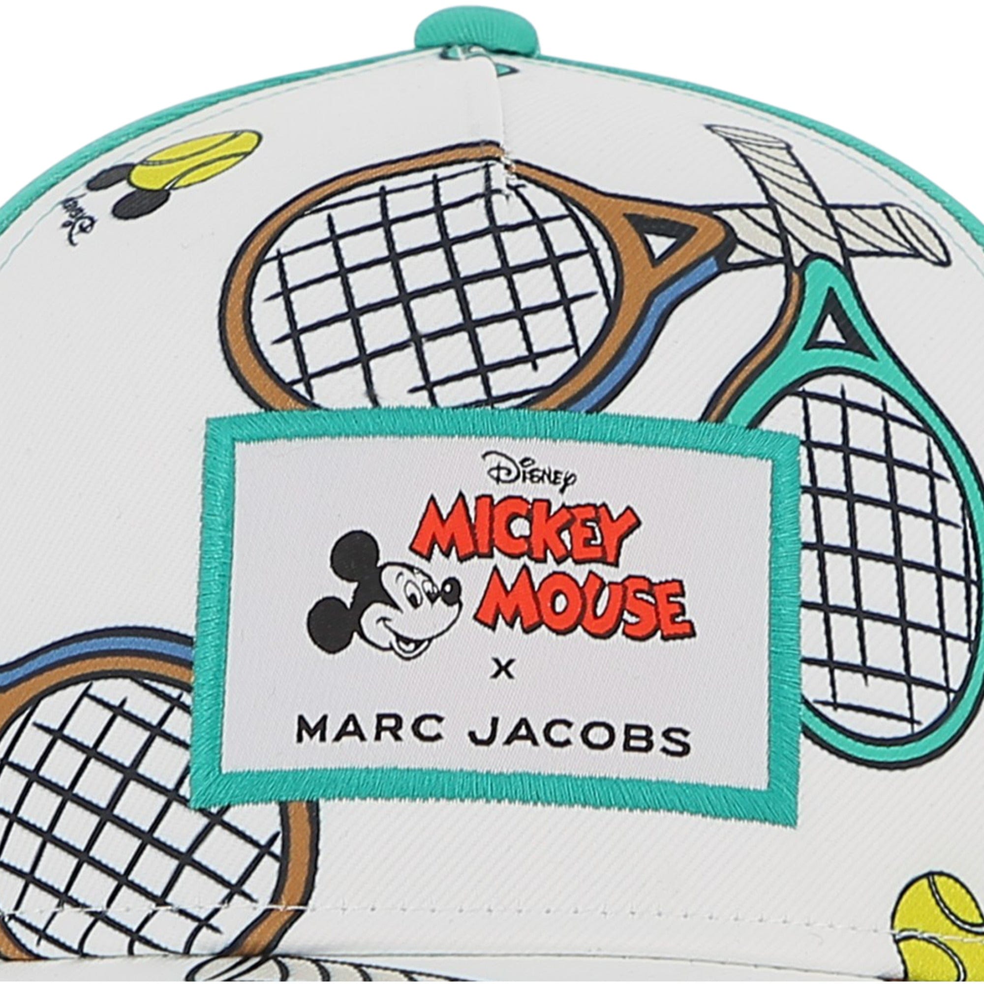 MARC JACOBS- Mickey Mouse Collab Cap - Green