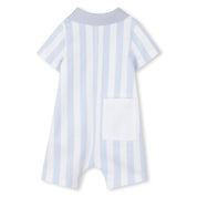 BOSS - Stripe Romper  -  Blue