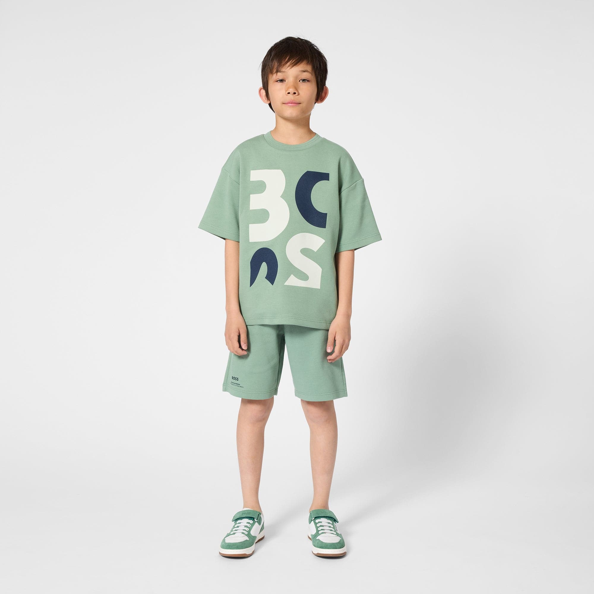 BOSS - Logo Short Set - Green