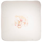 JAMIKS - Naja Rabbit Swaddle Blanket- Pink