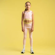 BONINI BY A DEE - Logo Legging Inspire & Colourblock Crop Top Flex - Fairy Pink