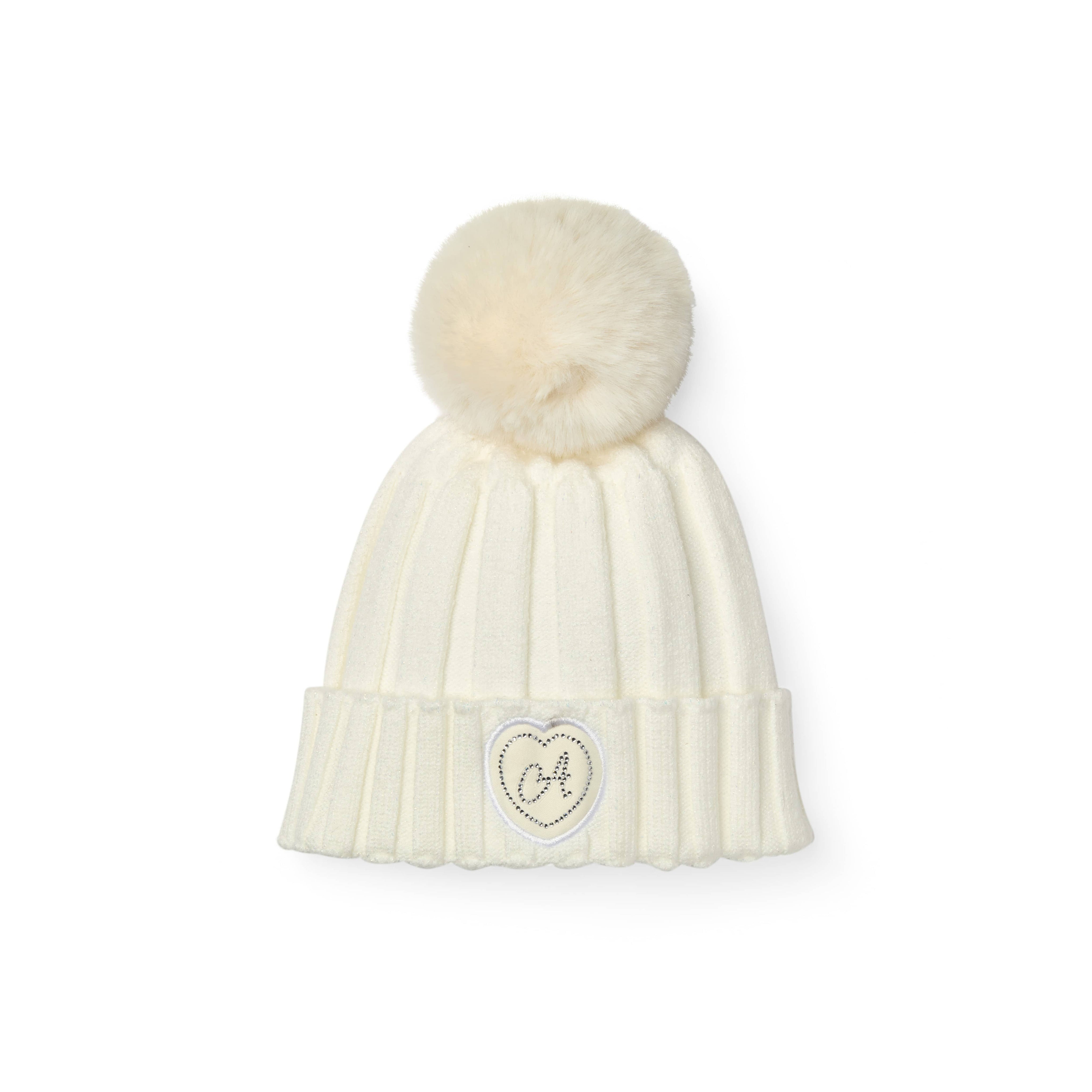 A DEE - Eau De A Dee Bobbie Pom Pom Hat - Snow White