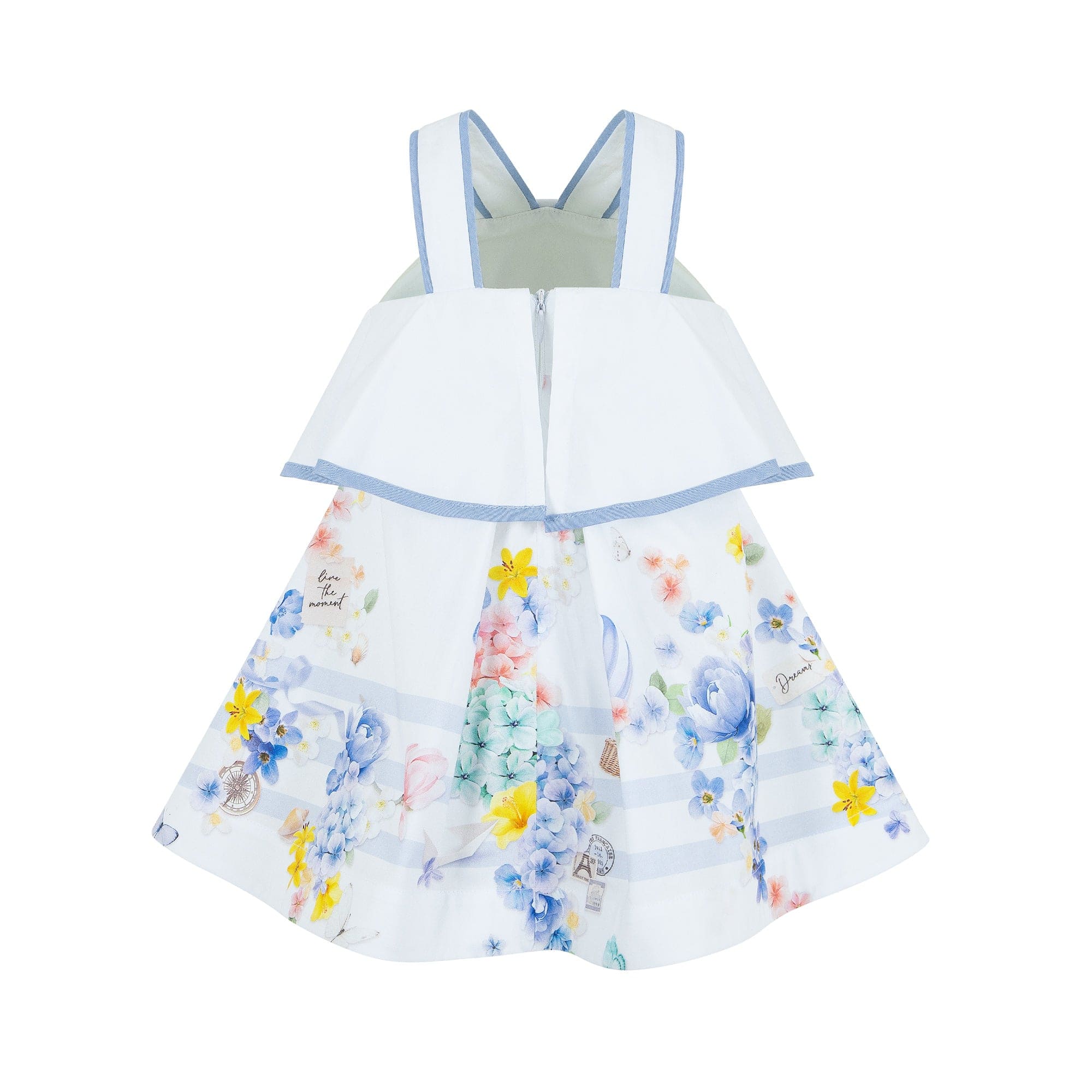 LAPIN HOUSE - Hot Air Balloon Sun Dress - White