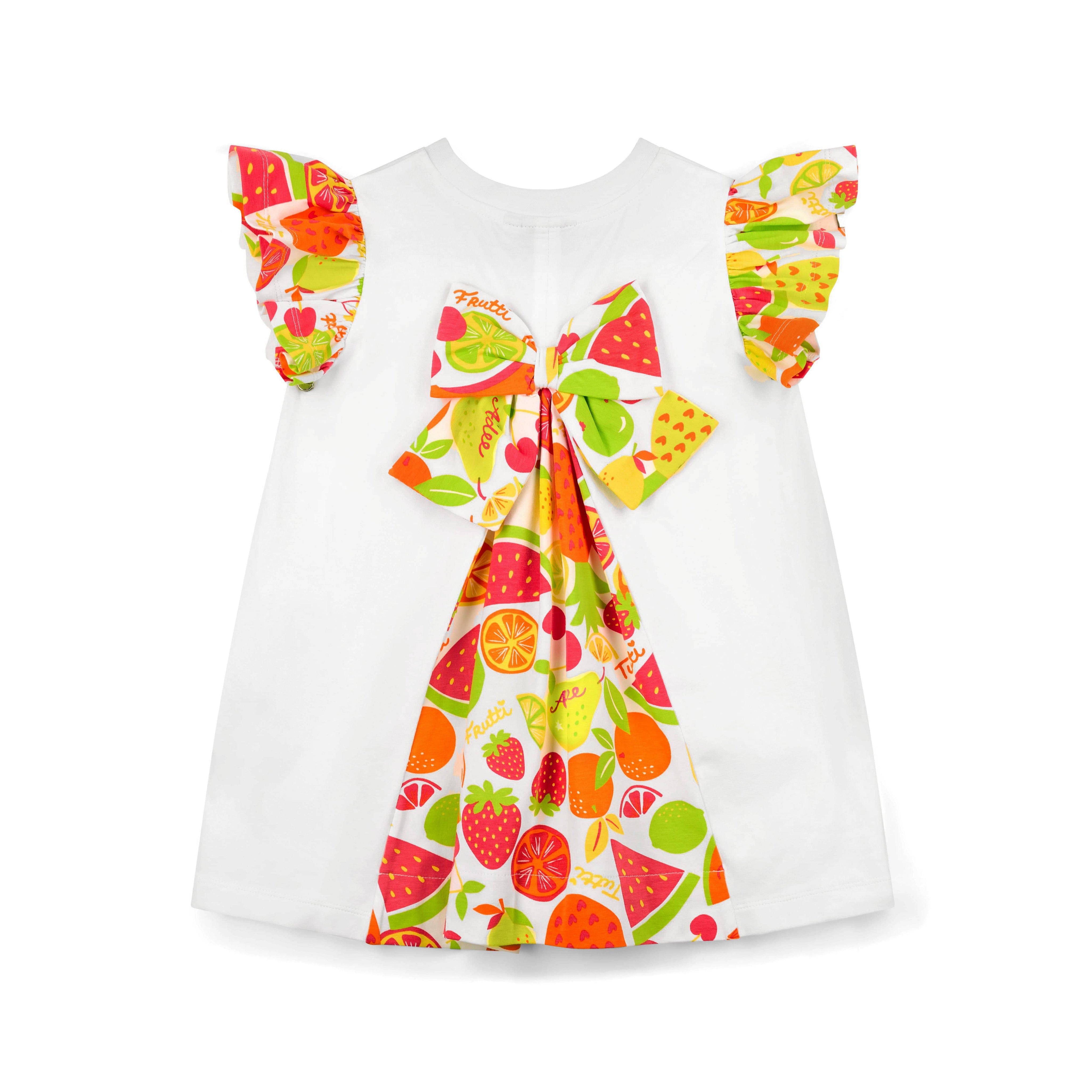 A DEE - True Tutti Frutti Print Handbag Legging Set - White