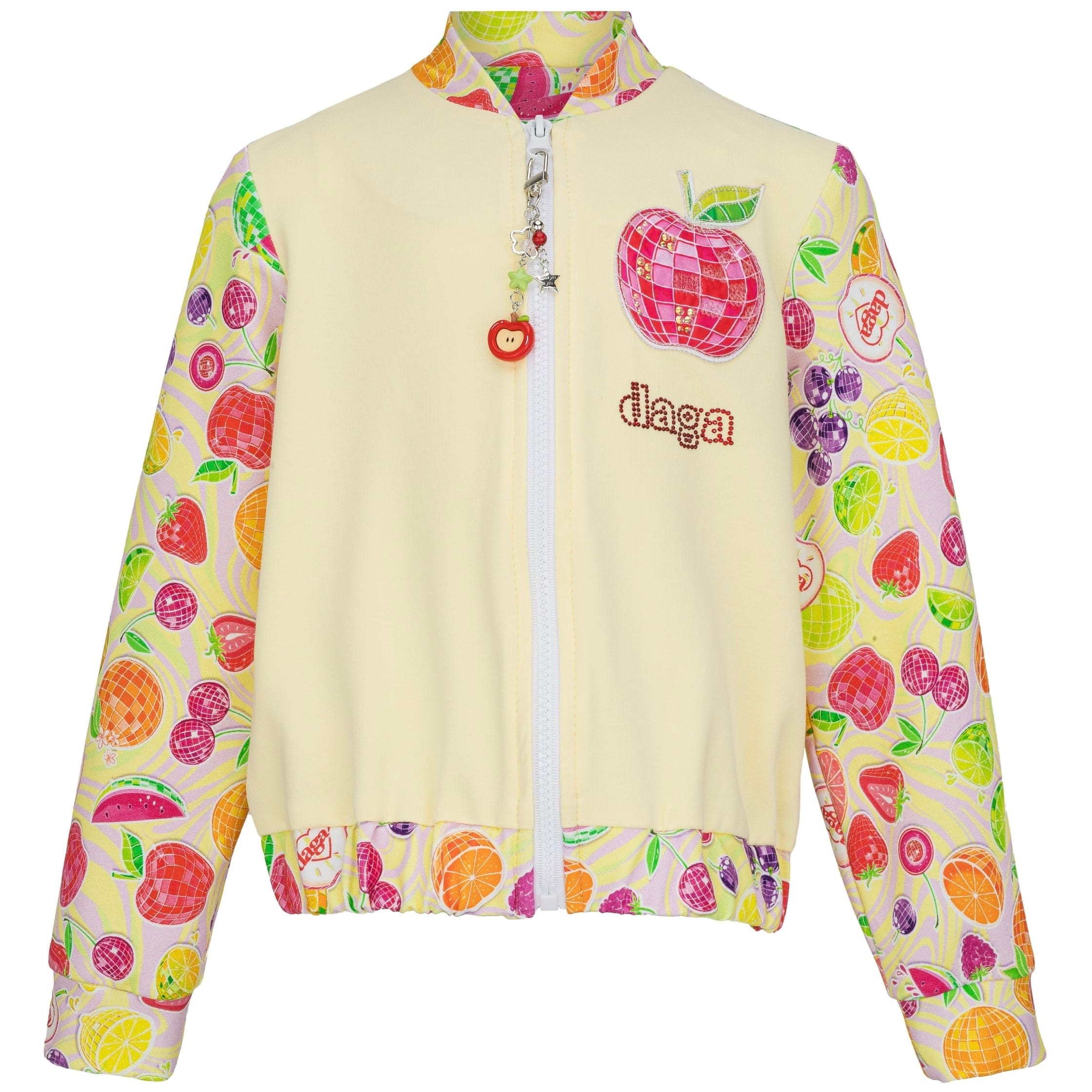Daga - Tutti Frutti Jersey Jacket - Yellow