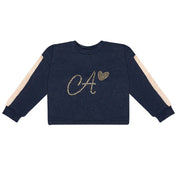 A DEE - From A Dee With Love Rachel Bow Tracksuit - Dark Navy