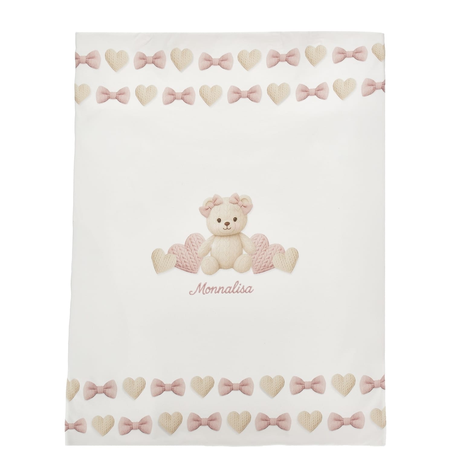 MONNALISA - Teddy Blanket - Pink