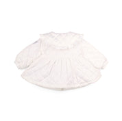LITTLE A - Cutie Frutti Penelope Quilted Jacket - White