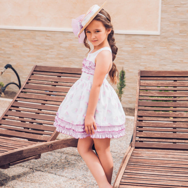 BABINE - Candy Floss Puffball Dress - Lilac