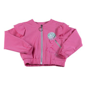 Daga - More Sugar Bomber Jersey Jacket - Pink