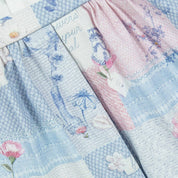 LAPIN HOUSE - Hello Floral Pinafore Dress - Blue