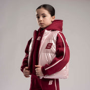 BONINI BY A DEE - Revive Reversible Gilet - Burgundy