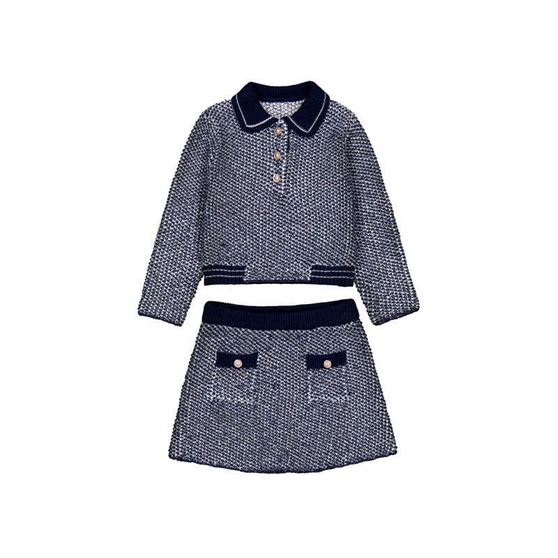 ABEL & LULA - Skirt Set - Blue