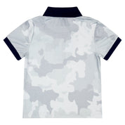 MITCH & SON - Warren & Wylie JNR Camo Top & Poly Shorts - Navy