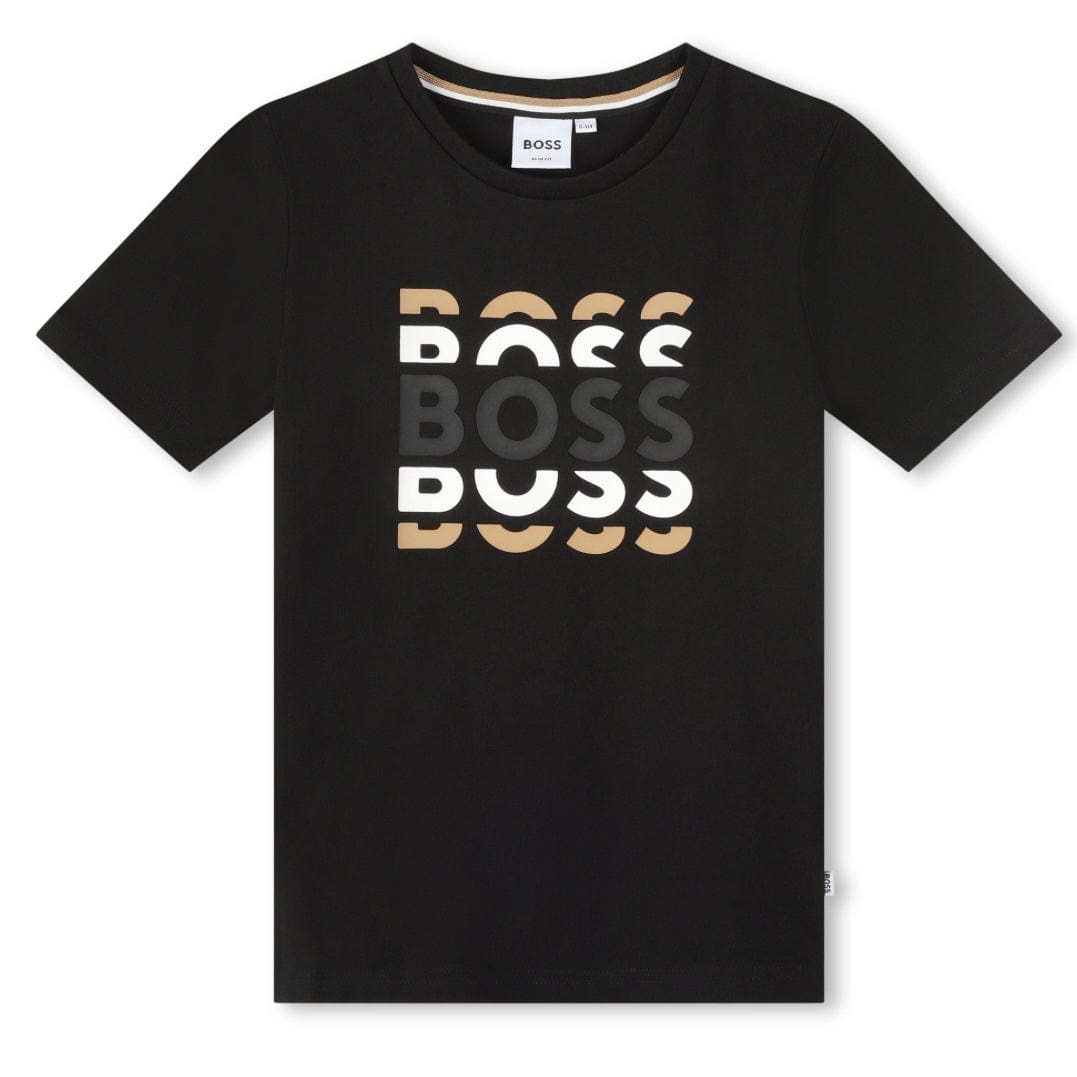 BOSS - Mini Me T-Shirt -  Black