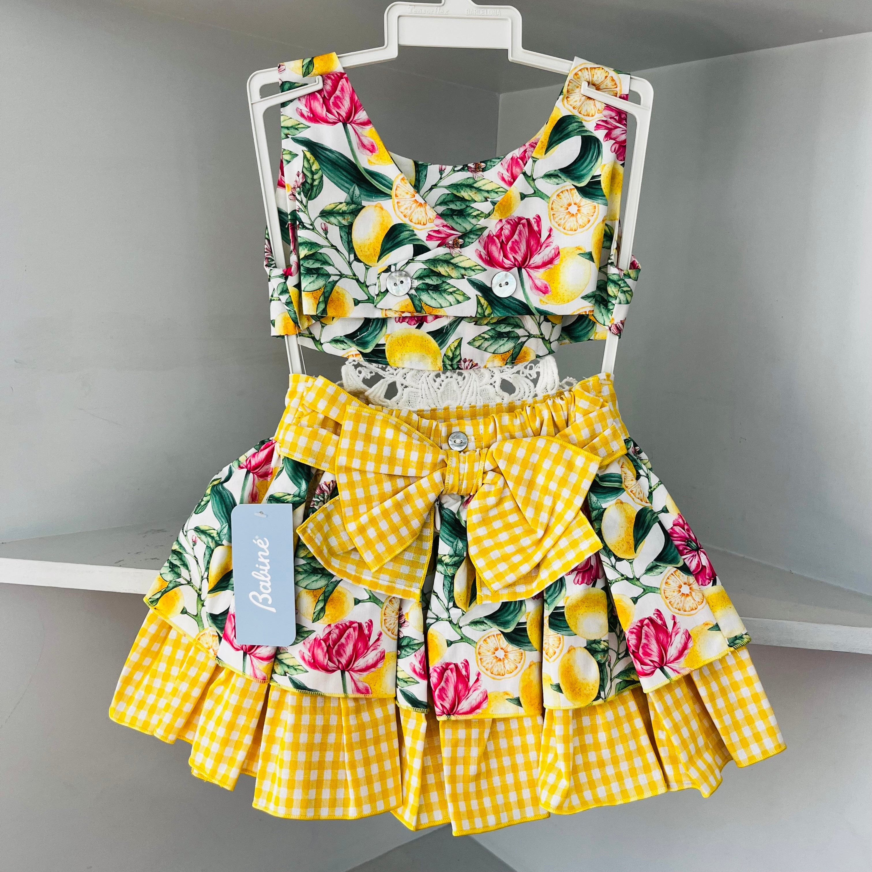 BABINE - Exclusive Cut Out Lemon Dress   - Yellow