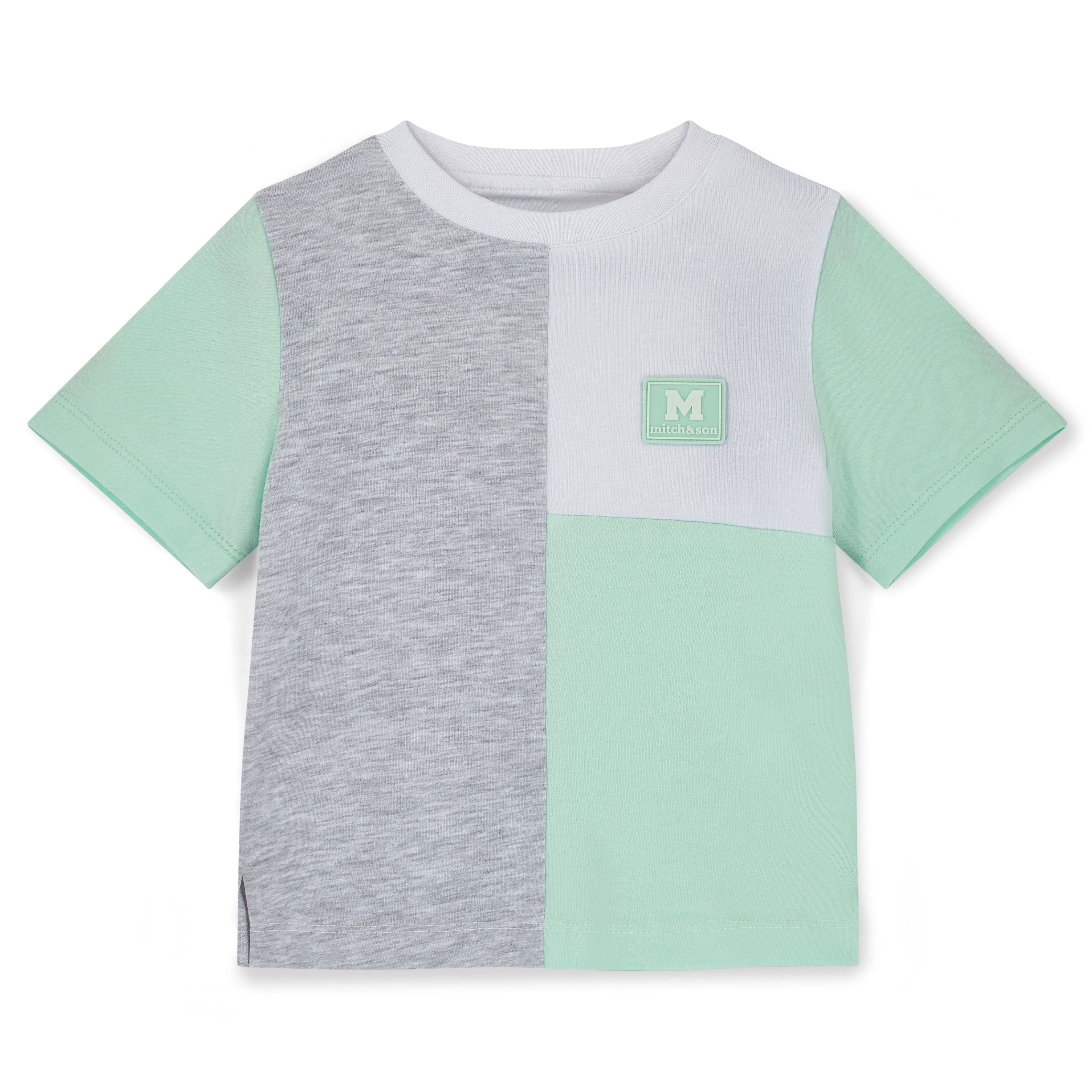 MITCH & SON - Otto Blue Breeze Cut & Sew Soft Set - Miami Mint