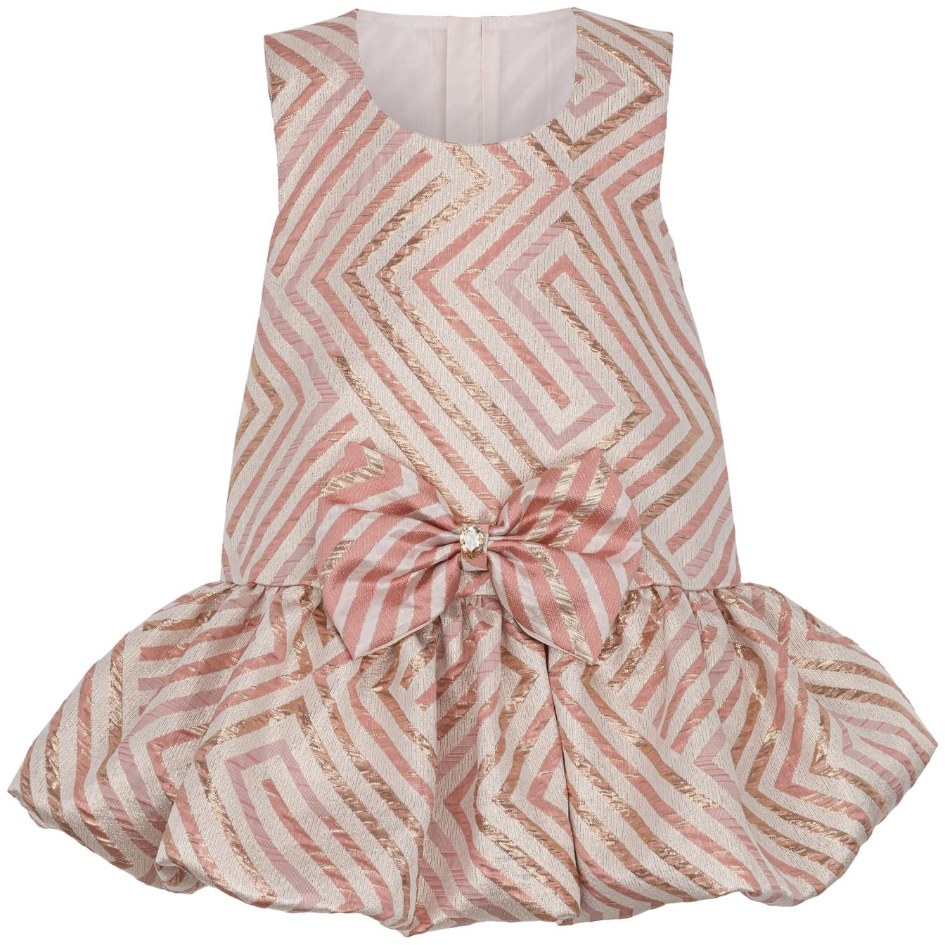 Daga - Sparkle Blush Pinafore Set - Pink