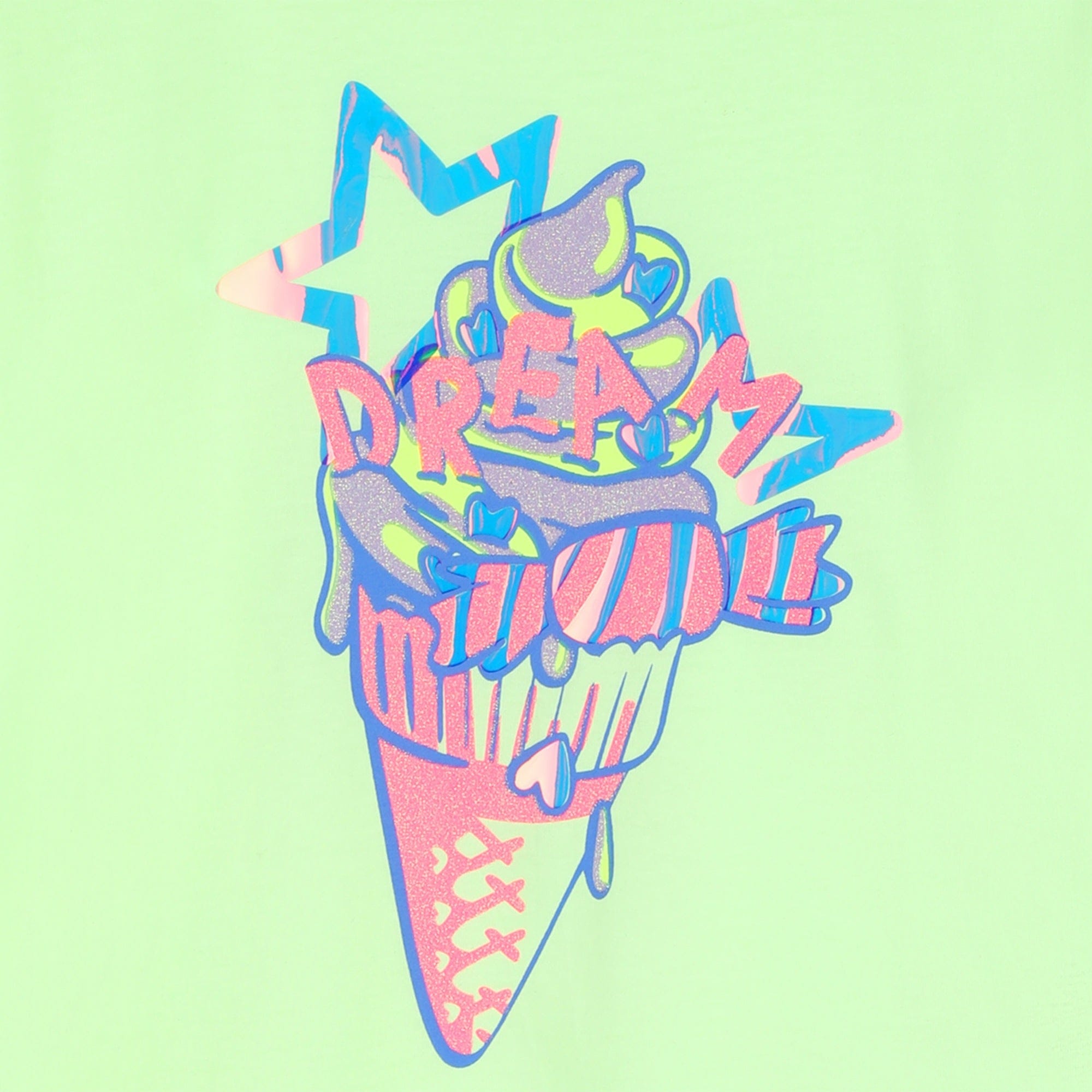 BILLIEBLUSH - Ice Cream Jacket With Top & Shorts - Pink