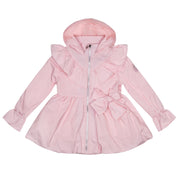 A DEE - Natalie Chic Chevron Bow Jacket - Pink