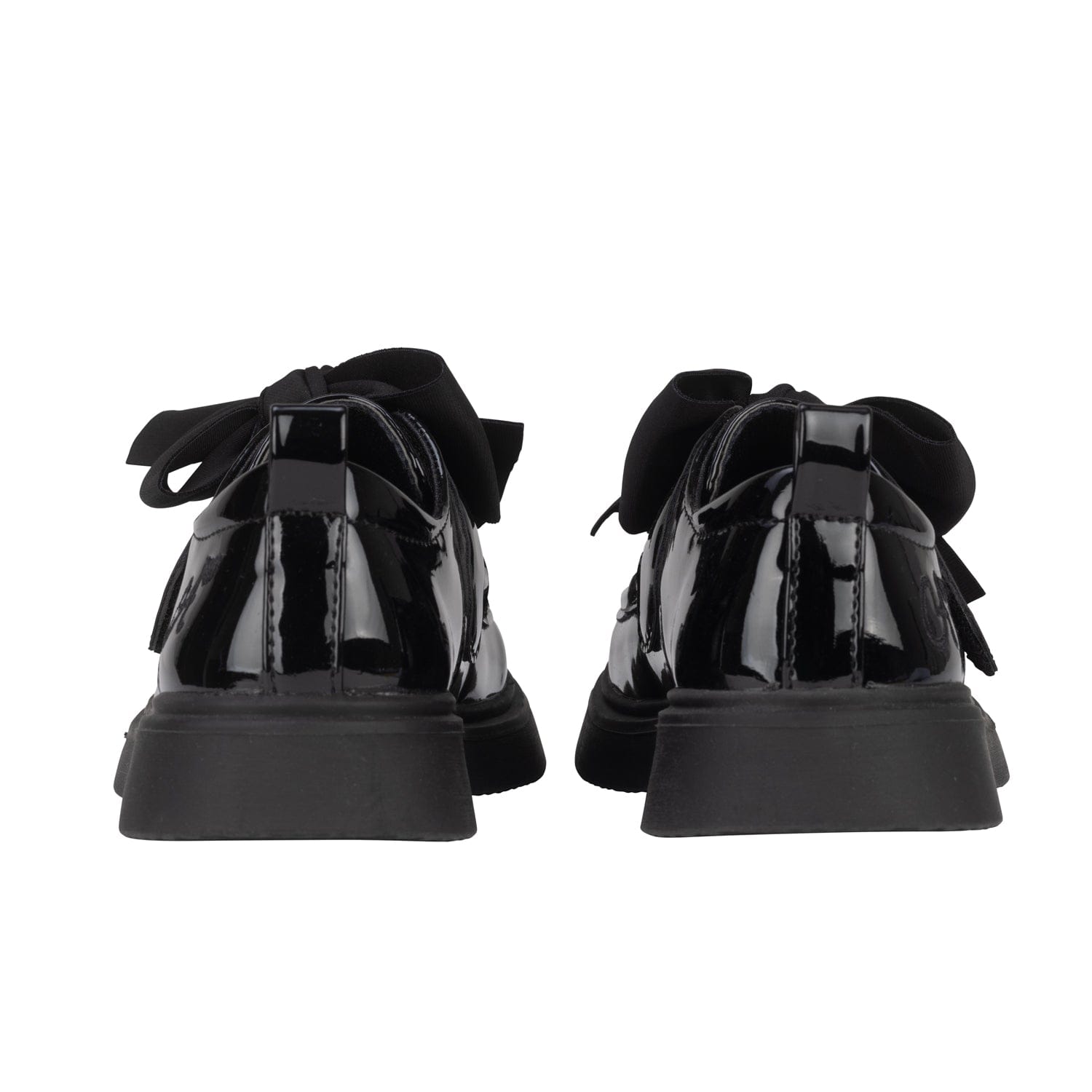 A DEE - Back To School Mary Bow Shoe - Black