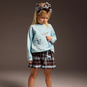 Daga - Giraffe Charm Short Set - Brown