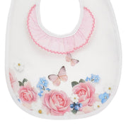 MONNALISA - Rose Babygrow Three Piece Set - Pink