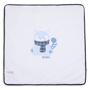 BOSS- Velour Blanket - Blue